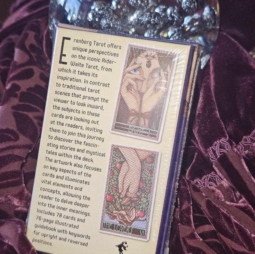 ✨️✨️Erenburg Tarot Deck and Velvet Bag!🔮 78 Card Deck And Book - Picture 3 of 11